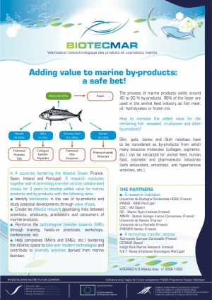 Adding Value to Marine By-Products: A Safe Bet!